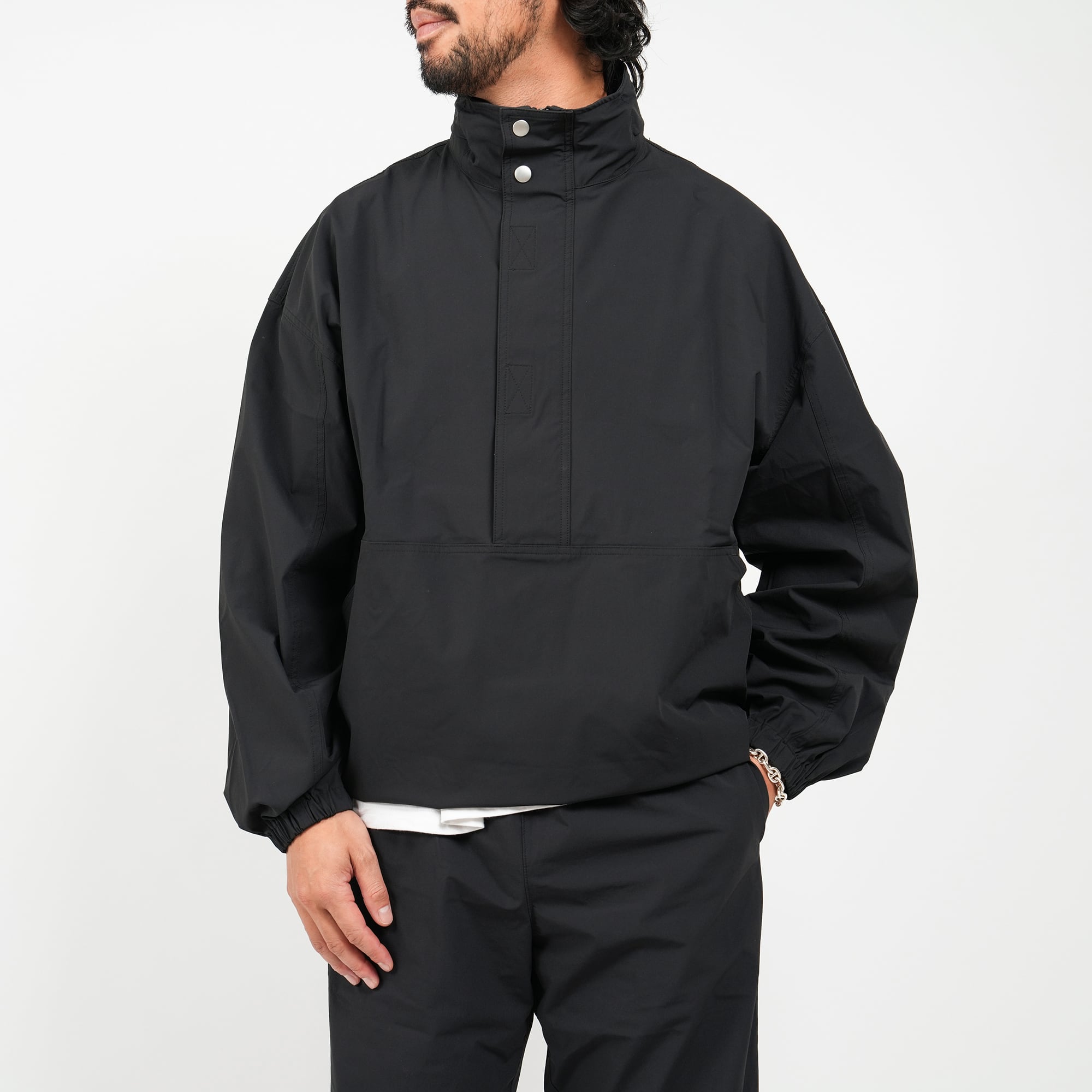 人気商品！ Ovy Nylon Stretch Anorak Hoodie セットアップ