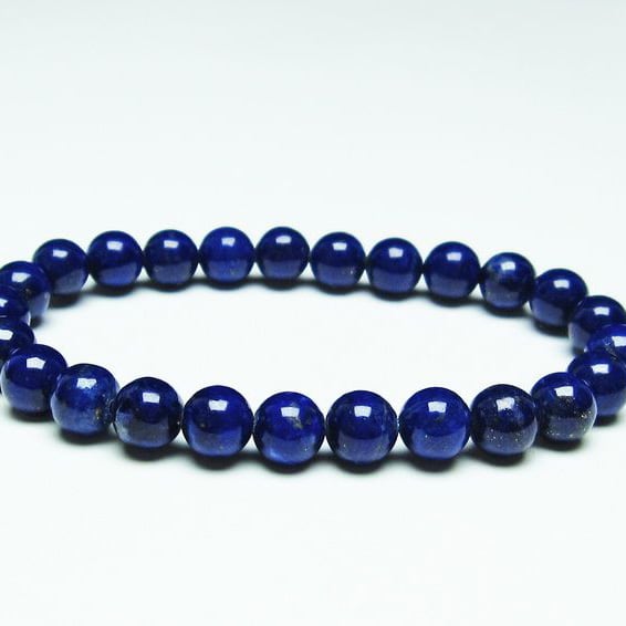 ラピスラズリ ブレスレット 8mm 一点物 おまかせ便 111-31116