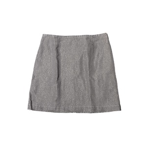 tricot comme des garçons    glitter denim mini skirt   ad2011