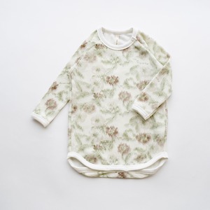 即納【MOUNTEN.】flower camo thermal longsleeve / leaf green / ロンパース / マウンテン