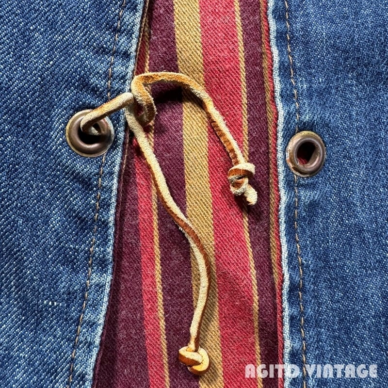 60's 70's LEVI'S リーバイス リバーシブルベスト デニム コットン