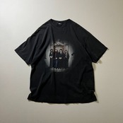 90s　The Beatles　雰囲気系　フェード　バンド　Tシャツ　ビートルズ　ブラック　 古着