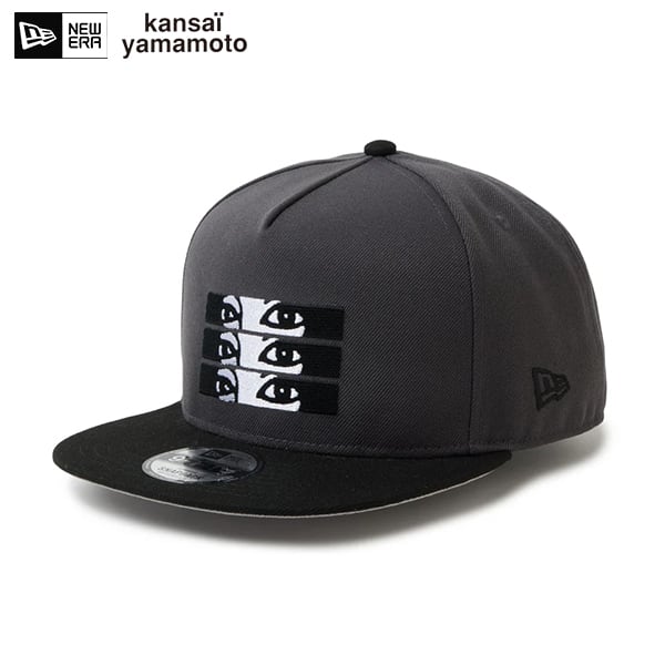 NEW ERA ニューエラ 14858762 9FIFTY A-Frame kansai yamamoto Face ダークグラファイト/ブラック