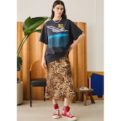 Oblada LEOPARD SKIRT