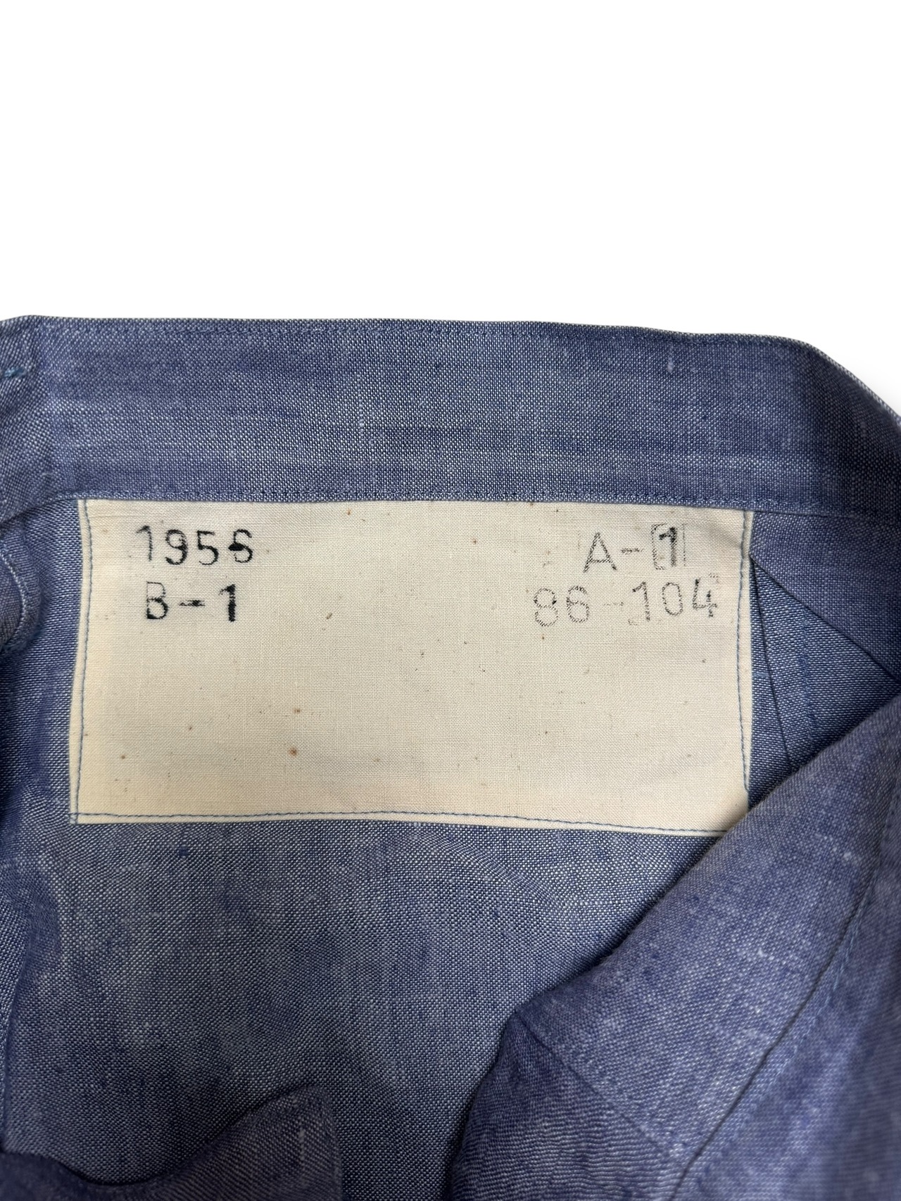 【Deadstock】50s French Military Ramie Linen Sailor Trousers