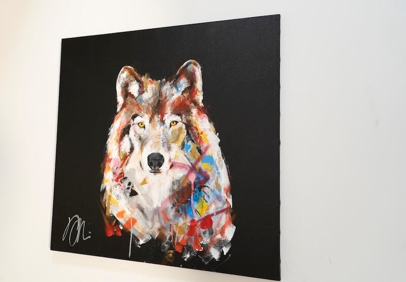 Wolf / オオカミ /狼の現代アート作品 絵画販売 | TOMOYA OFFICIAL