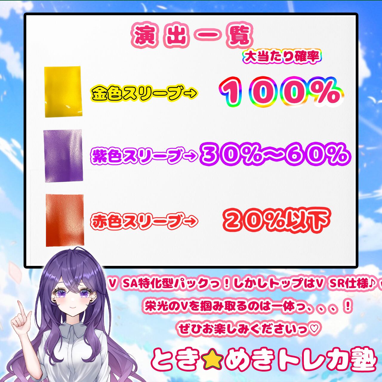 V SA特化型でVを掴み取れっ！お楽しみパック リザードン ギラティナ