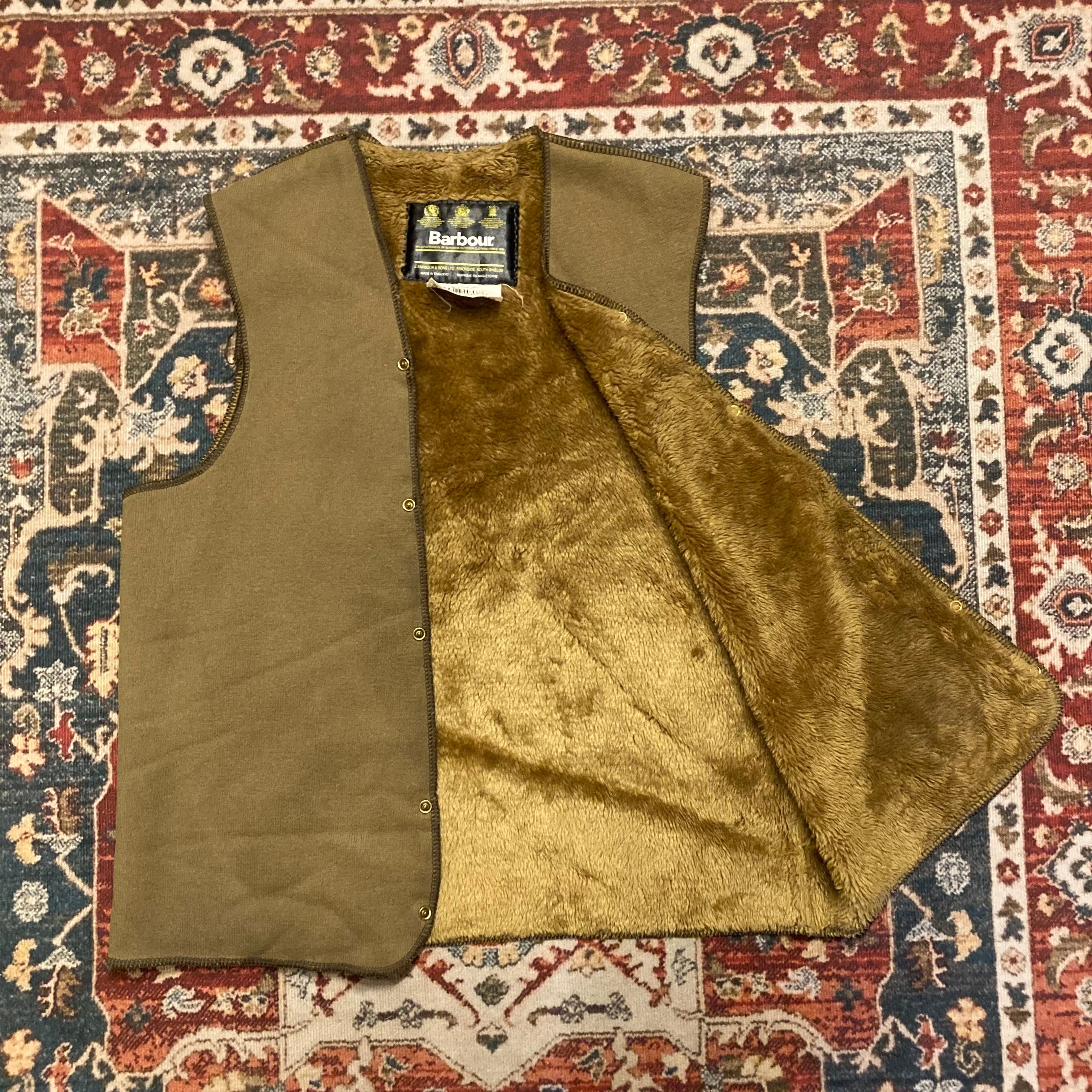 90s Barbour Liner Vest バブアー ライナーベスト ヴィンテージ 英国
