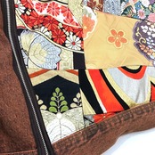 【kimonojk34】着物デニムジャケット KIMONO DENIM JACKET