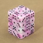 単品◆12mm【ピンクシルク】6面サイコロ(ダイス) hdsp75