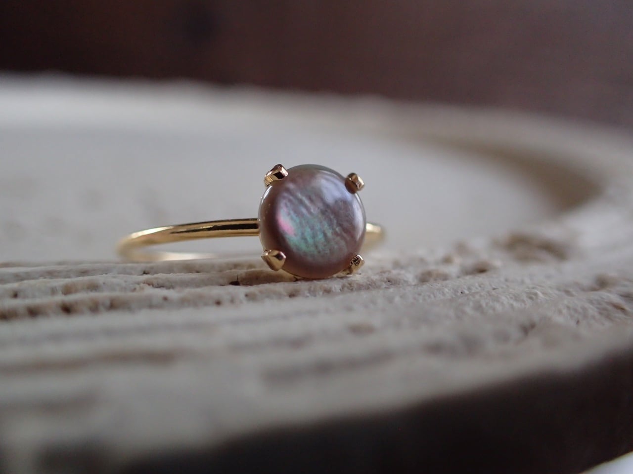 white ring9号【夜光貝】 | rinca