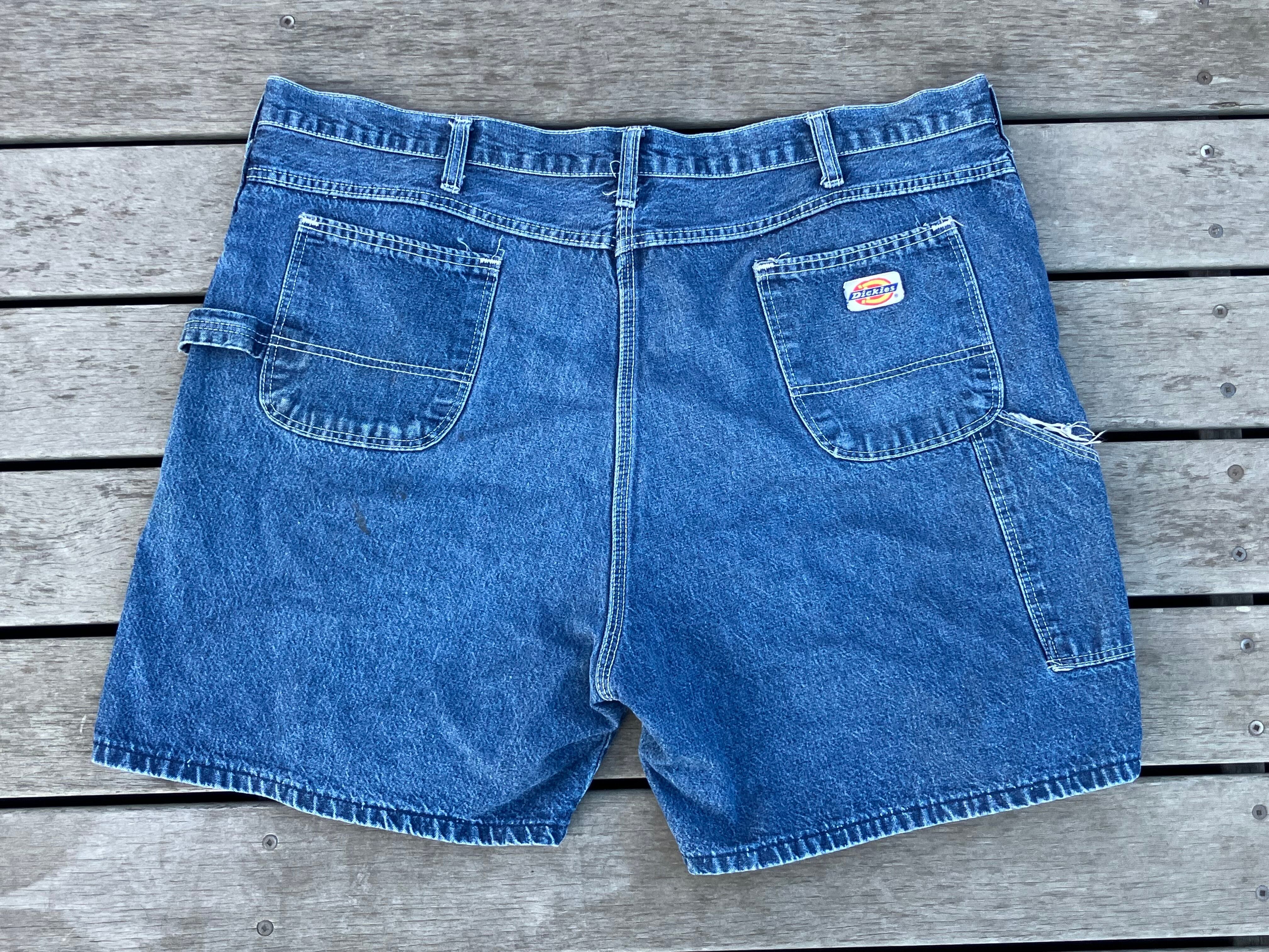 80s DICKIES DENIM SHORTS 42TALON