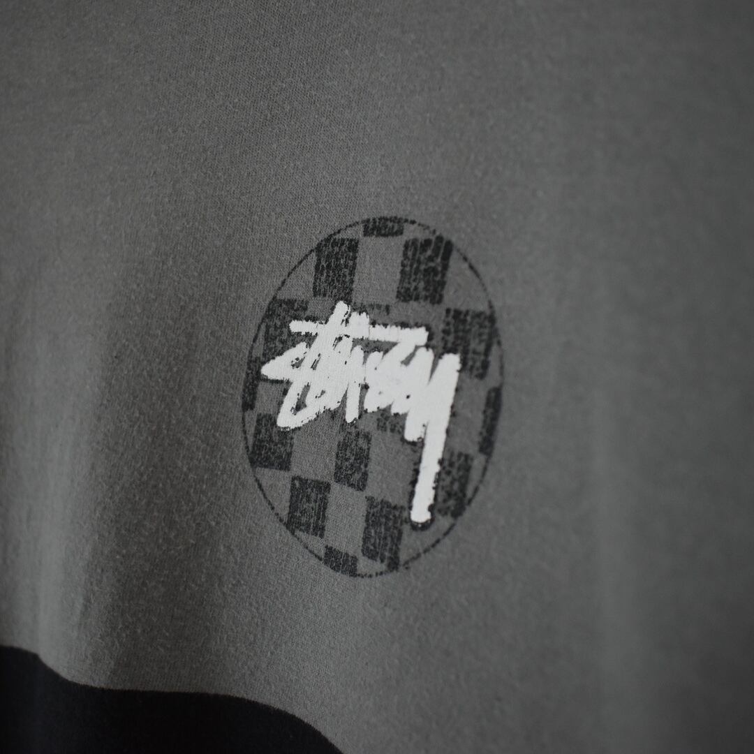 GOOD PRINT” old stussy 紺タグ プリント Tシャツ 黒-