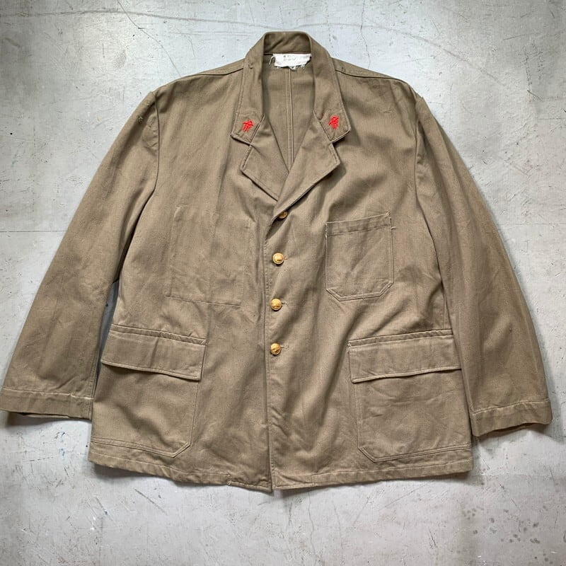 ★40s 50s★Euro vintage LaPoste PTT jacket