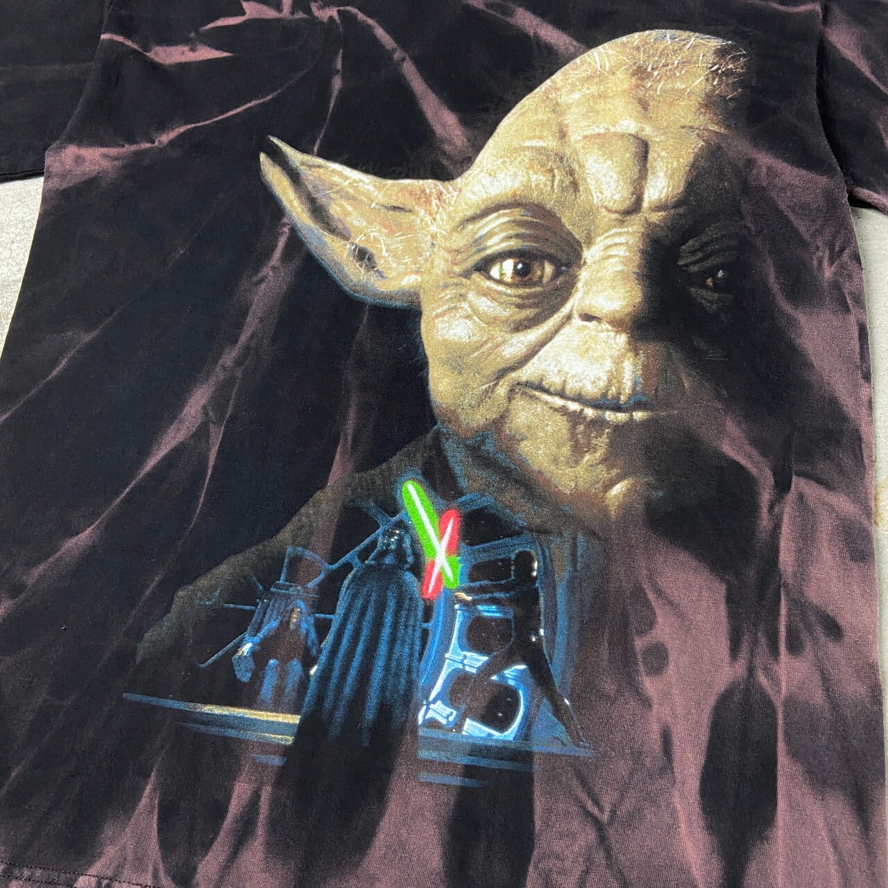 STAR WARS スターウォーズ ヨーダ yoda ムービーTシャツ メンズM 古着