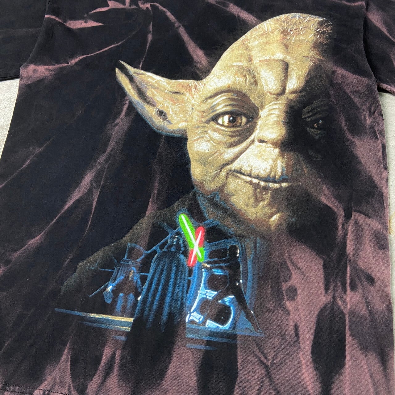 STAR WARS スターウォーズ ヨーダ yoda ムービーTシャツ メンズM 古着 