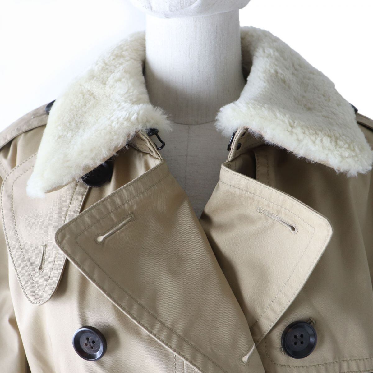 【新品・未使用】COACH ベージュ トレンチコート COACH ベージュ トレンチコート 未使用タグ付き