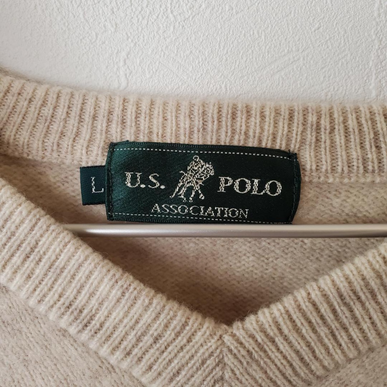 【USED】US　POLO　ニットセーター　オシャレ　