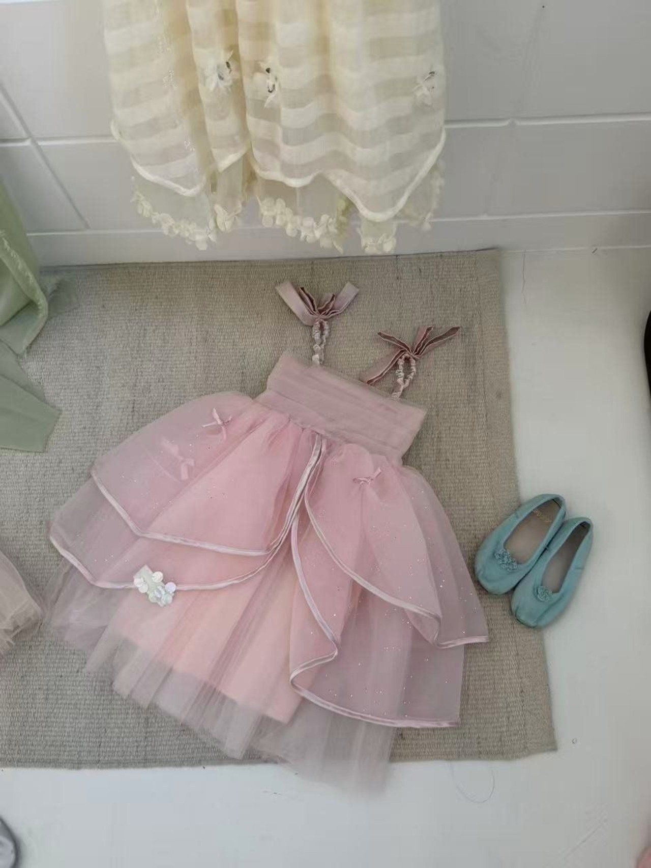 [aiai] Rose Sherbet Tulle Dress / [아이아이] 로즈샤벳튤드레스