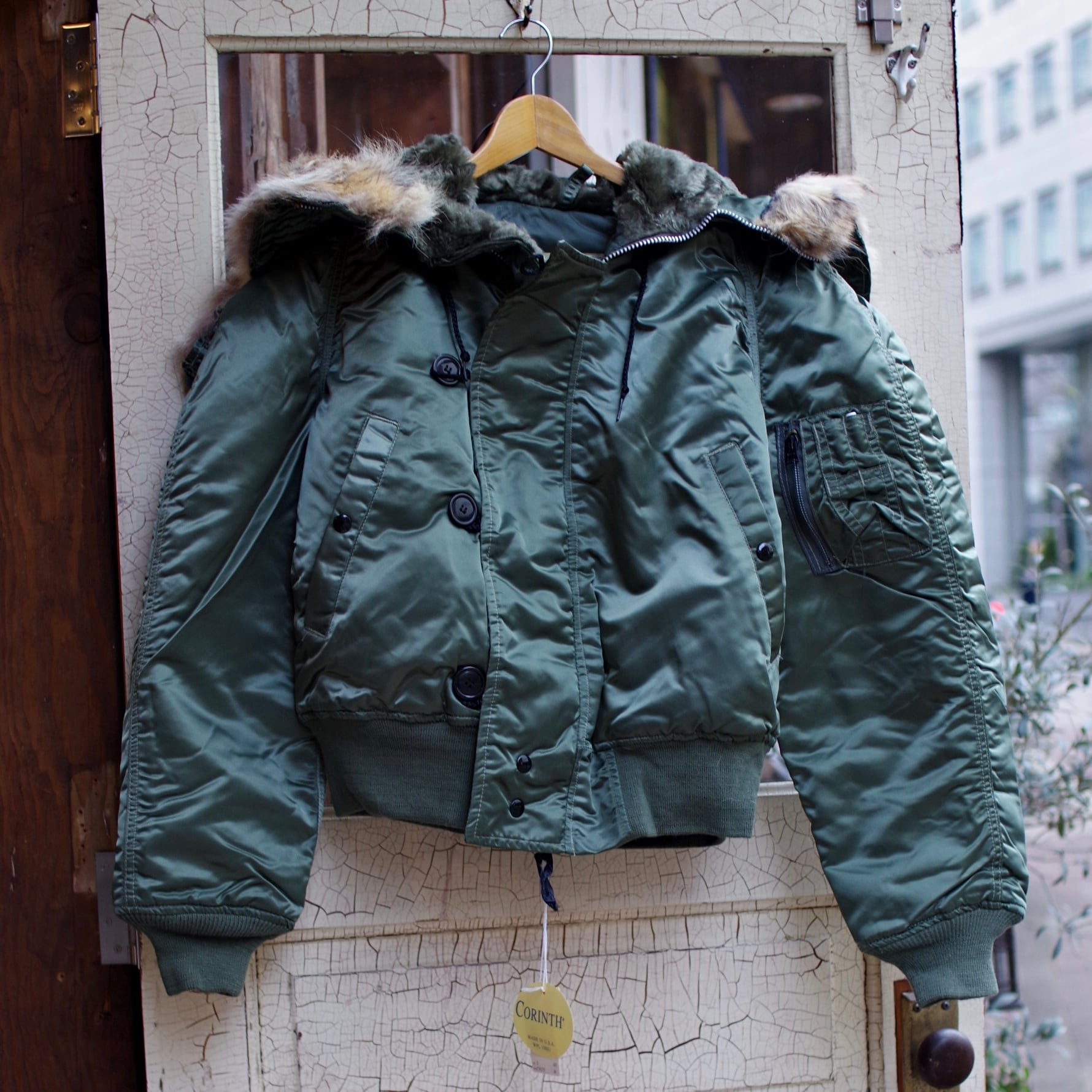 New N-2B Flight Jacket / CORINTH / Made in USA / N-2B フライト ...