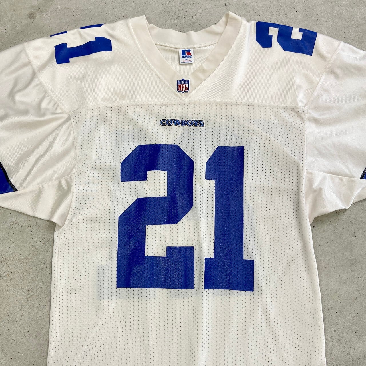 90年代 USA製 RUSSELL ATHLETIC ラッセルアスレチック NFL COWBOYS 