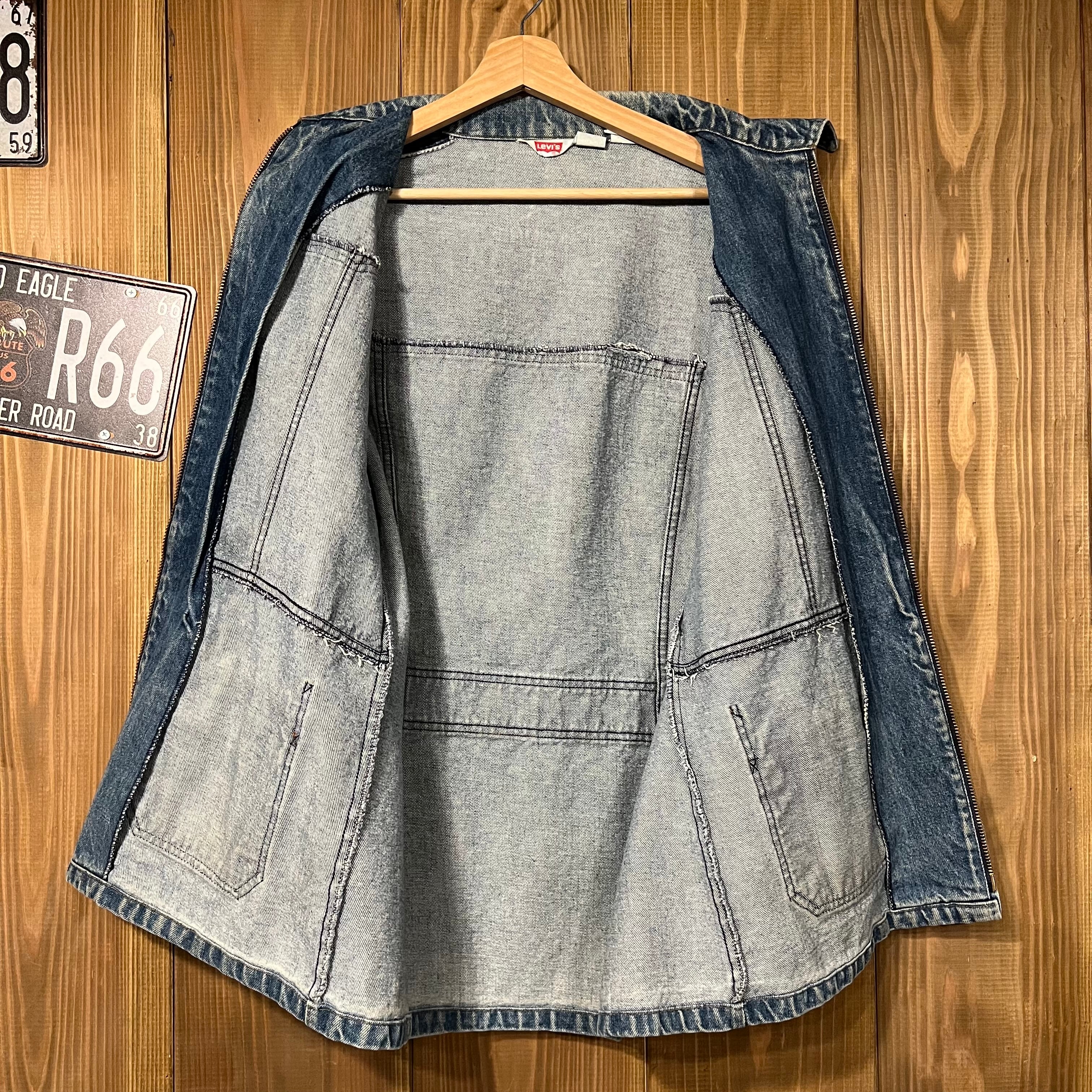 70s USA製 Levi's Safari Bush Denim Jacket リーバイス ブッシュ