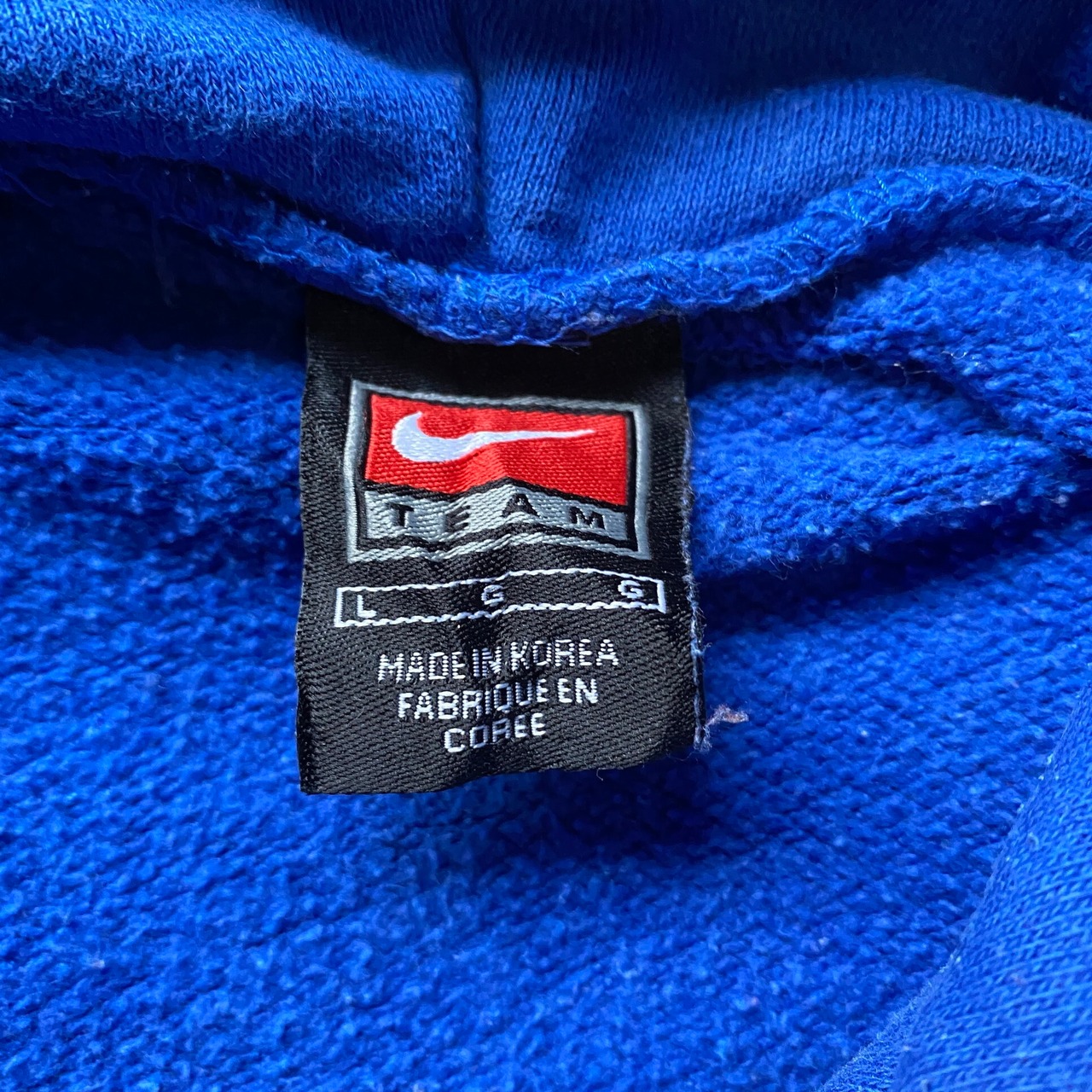 00年代 NIKE TEAM ナイキ カレッジチームロゴ スウェットパーカー 