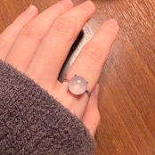 【1点もの】浮かぶ月|silver925 リング