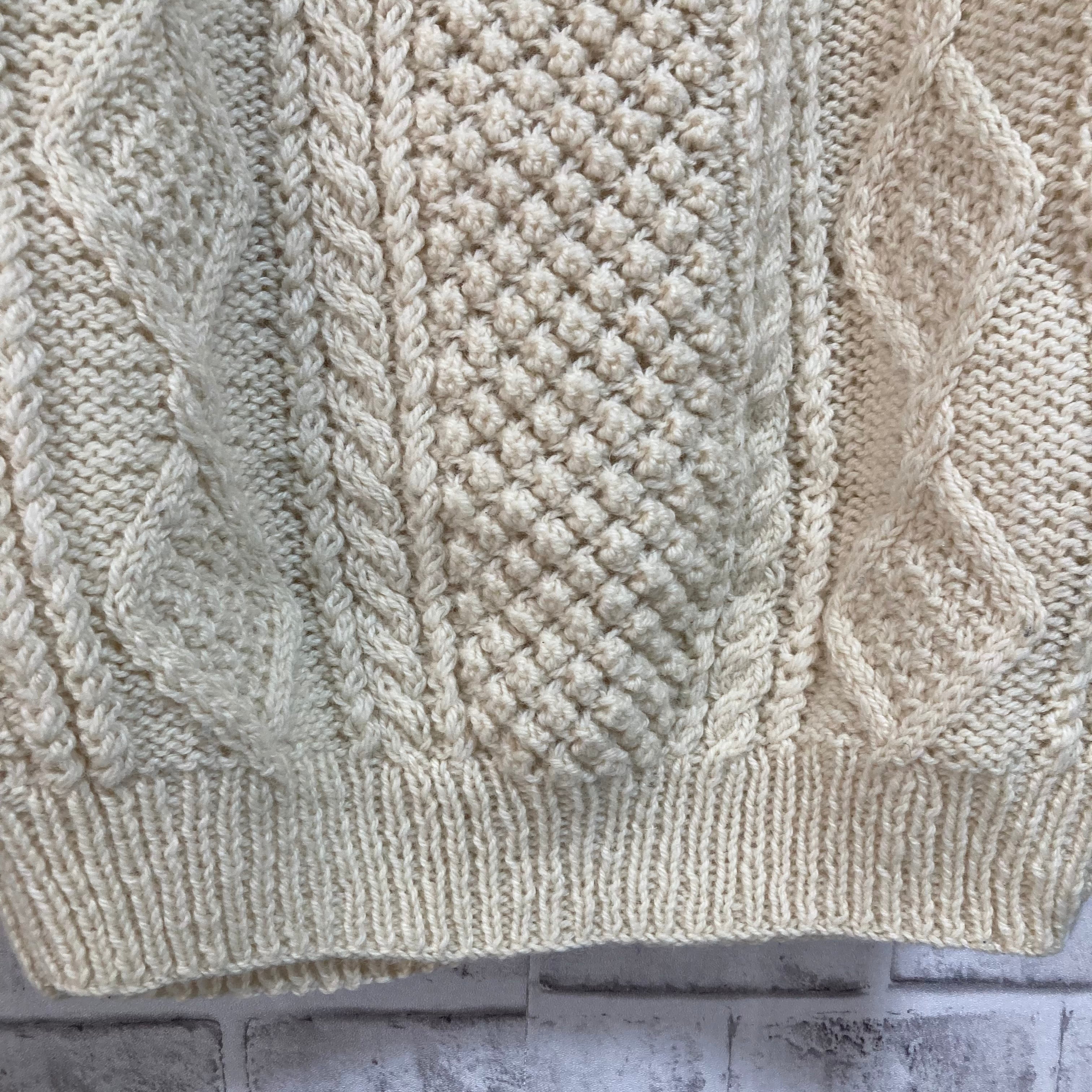 Antartex】Fisherman Knit L相当 Made in GREAT BRITAIN 70s