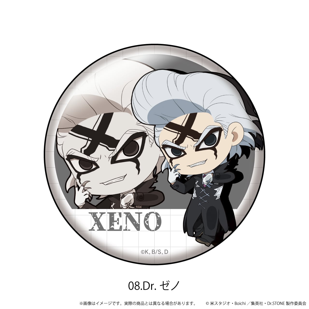 BOX販売】缶バッジ「Dr.STONE」01/トレーディング(全9種)(ここぺたver