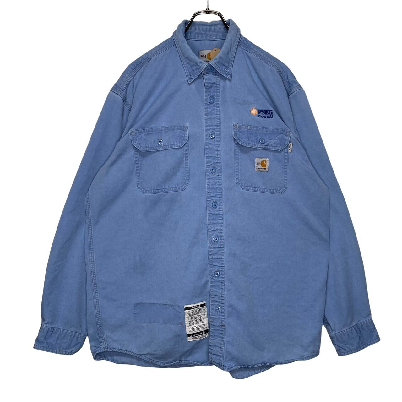 Carhartt 長袖シャツ XL 刺繍 ブランドタグ | 古着屋OLDGREEN