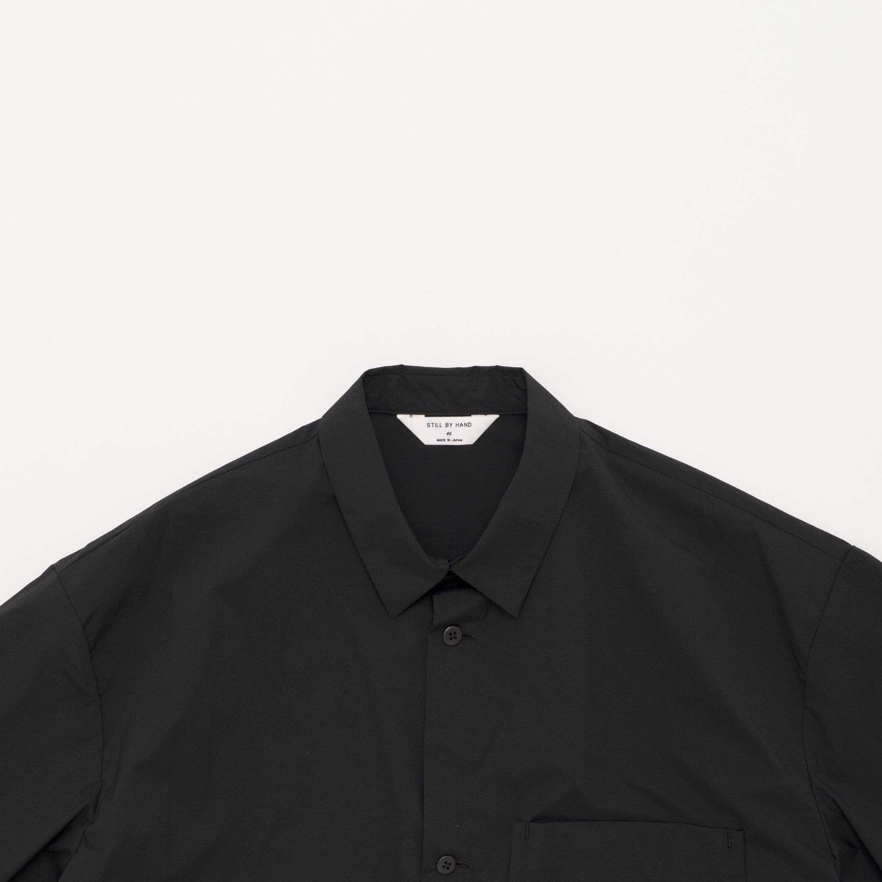 STILL BY HAND -Nylon Short Sleeve Shirts- / SH02262 / スティルバイ