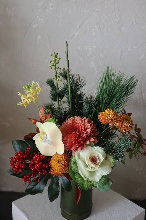 お正月おまかせアレンジ 5,500yen【長崎市内配達】