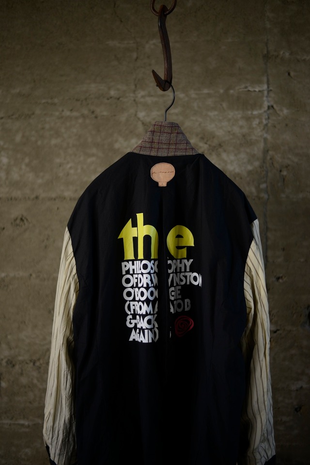 blackbird / double breasted director’s jacket (check)