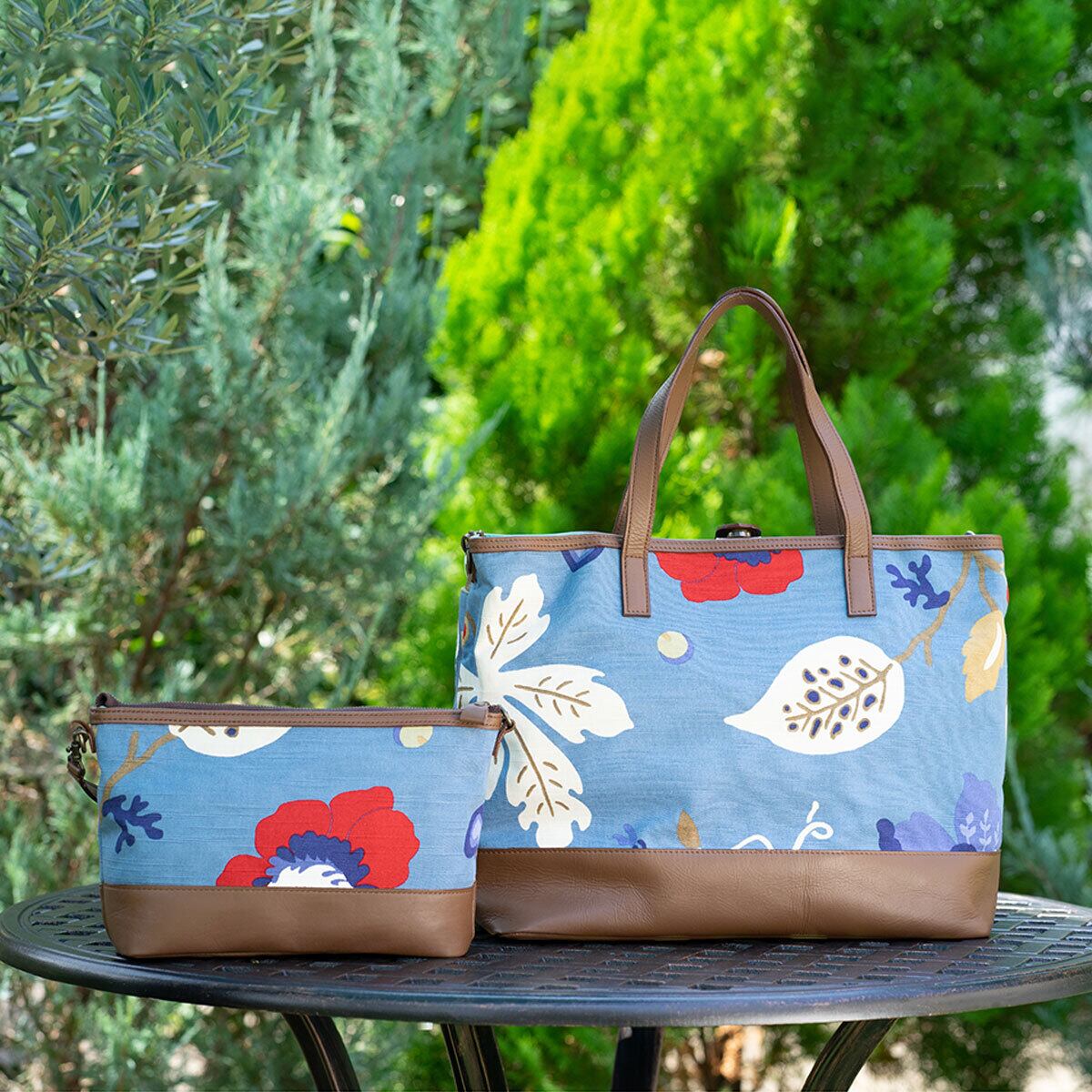 スウェーデン 輸入生地 親子トート マザーズバッグ A4 カミラ 1