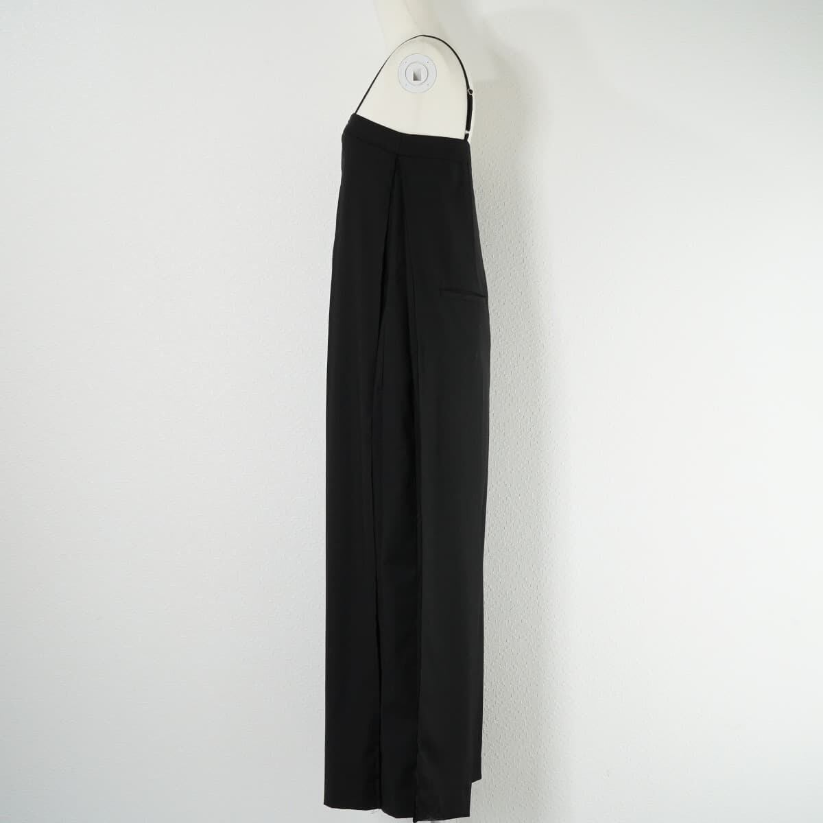 23SS AMERI アメリ SIDE CUT OFF SUSPENDER PANTS サイドカット