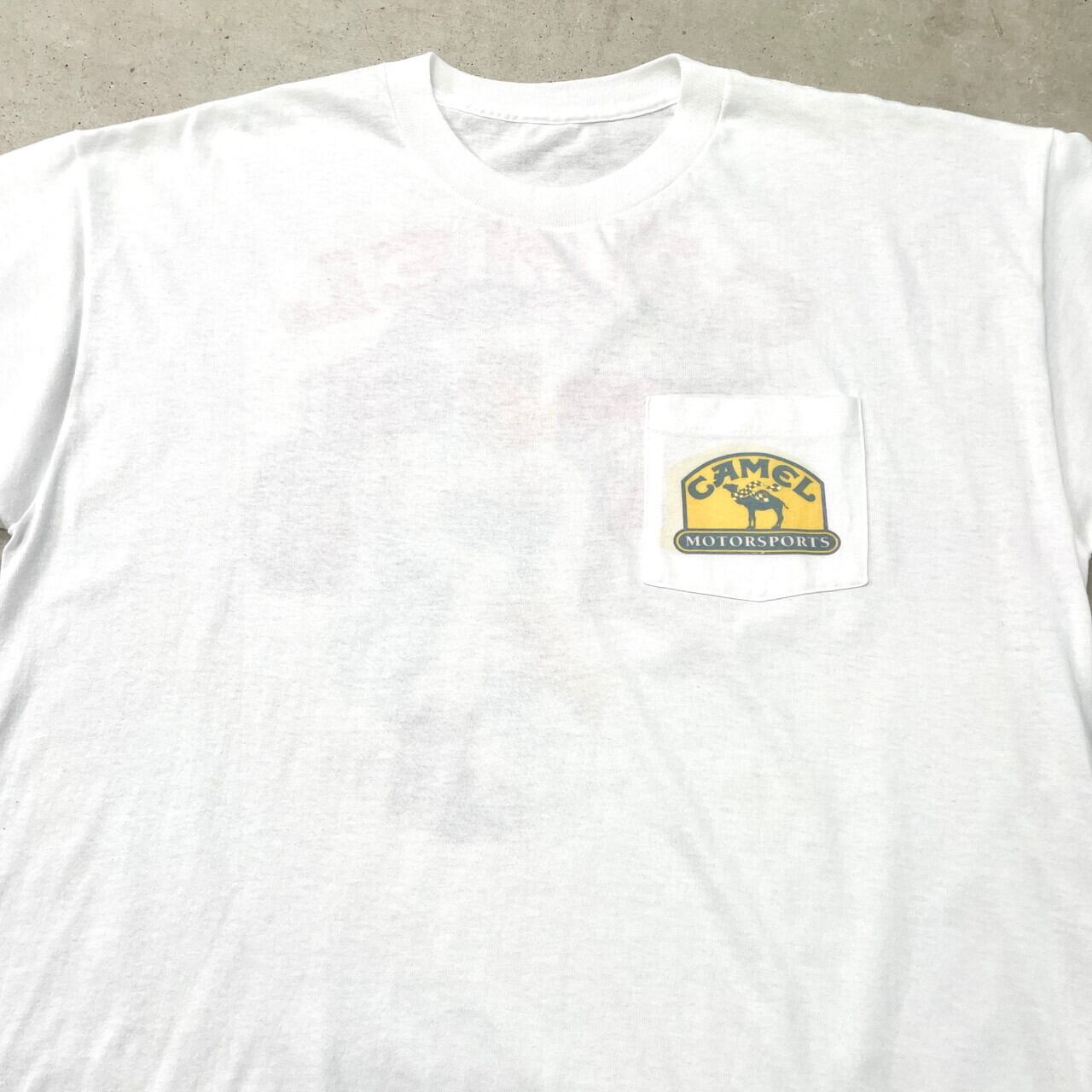 90年代 CAMEL キャメル タバコ アドバタイジングプリントTシャツ ポケT 