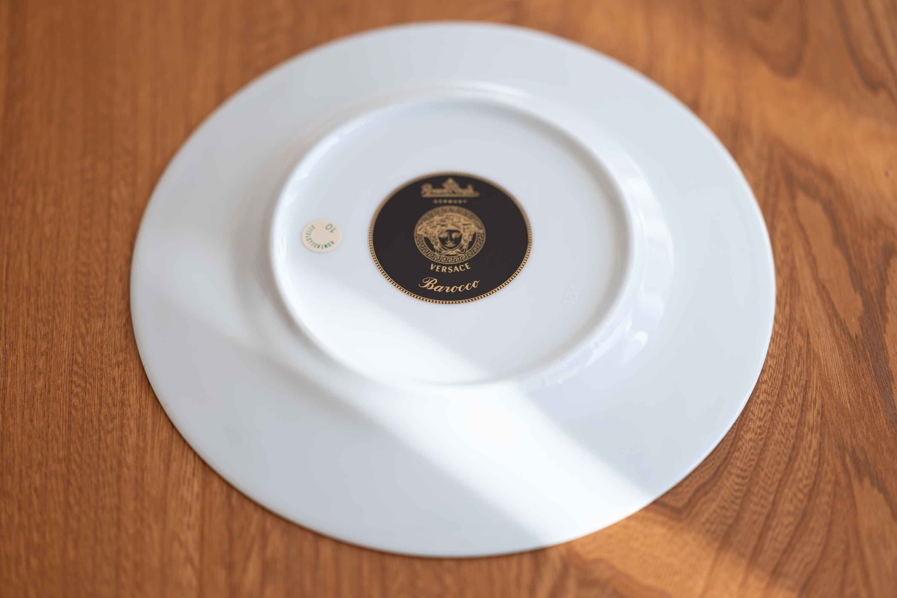 ヴェルサーチ菓子皿 ジャンニ・ベルサーチ プレート Barocco (バロック)パターン