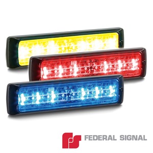 FEDERAL SIGNAL LEDワーニングライト MicroPulse® Ultra【赤】【青】【黄】単色