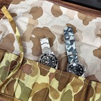 MWM別注  "Works Bigday Clothing"  WATCH ROLL（5本収納） ダックハンターファブリック