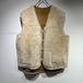 used reversible boa vest