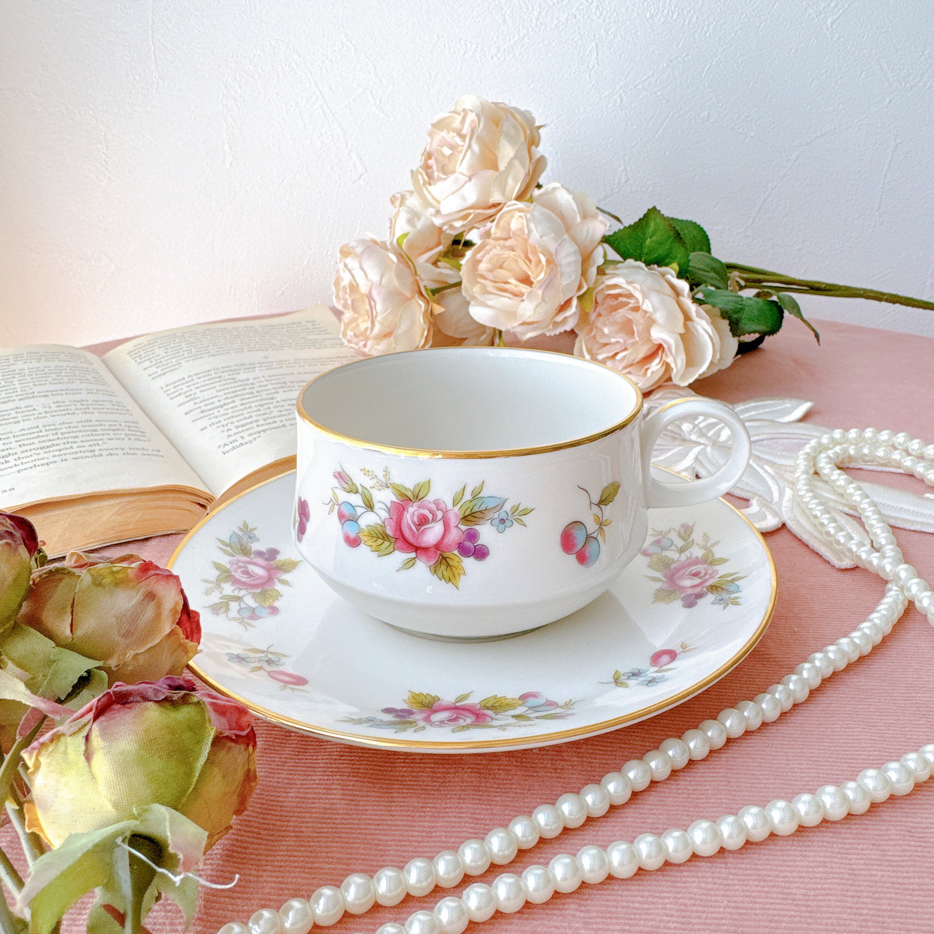 vintage】Noritake ORANGERIE ノリタケ オランジュリー ティーカップ