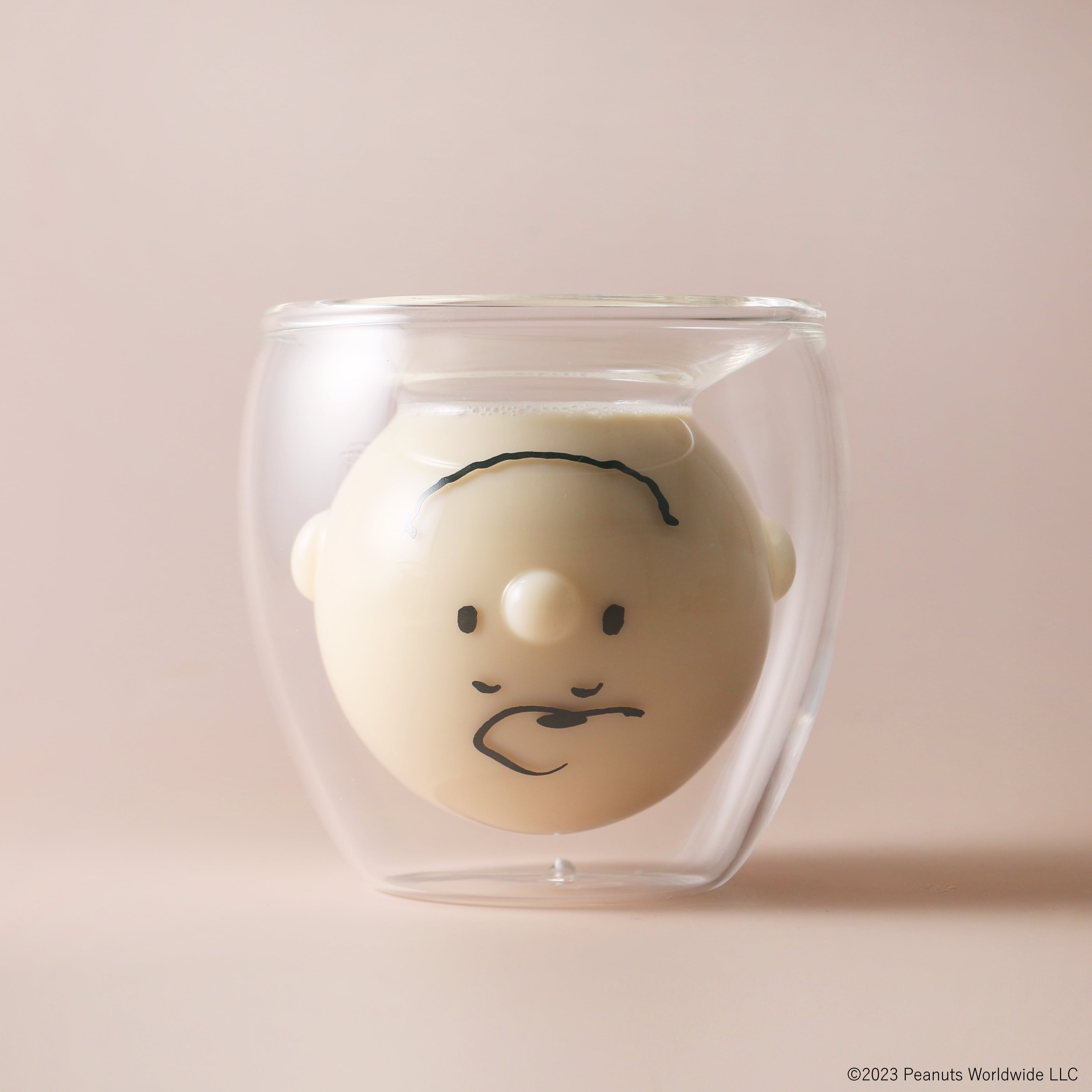 GOODGLAS 「PEANUTS」スヌーピー チャーリーブラウン グラス チャーリーブラウン(ハッピー) | グッドグラスジャパン