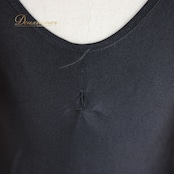 【美品 スペイン製フラメンコ衣装】 ブラック系 ピンク系 Luisa ルイサ 上下セット レオタード スカート花柄 レース 黒 黄緑
