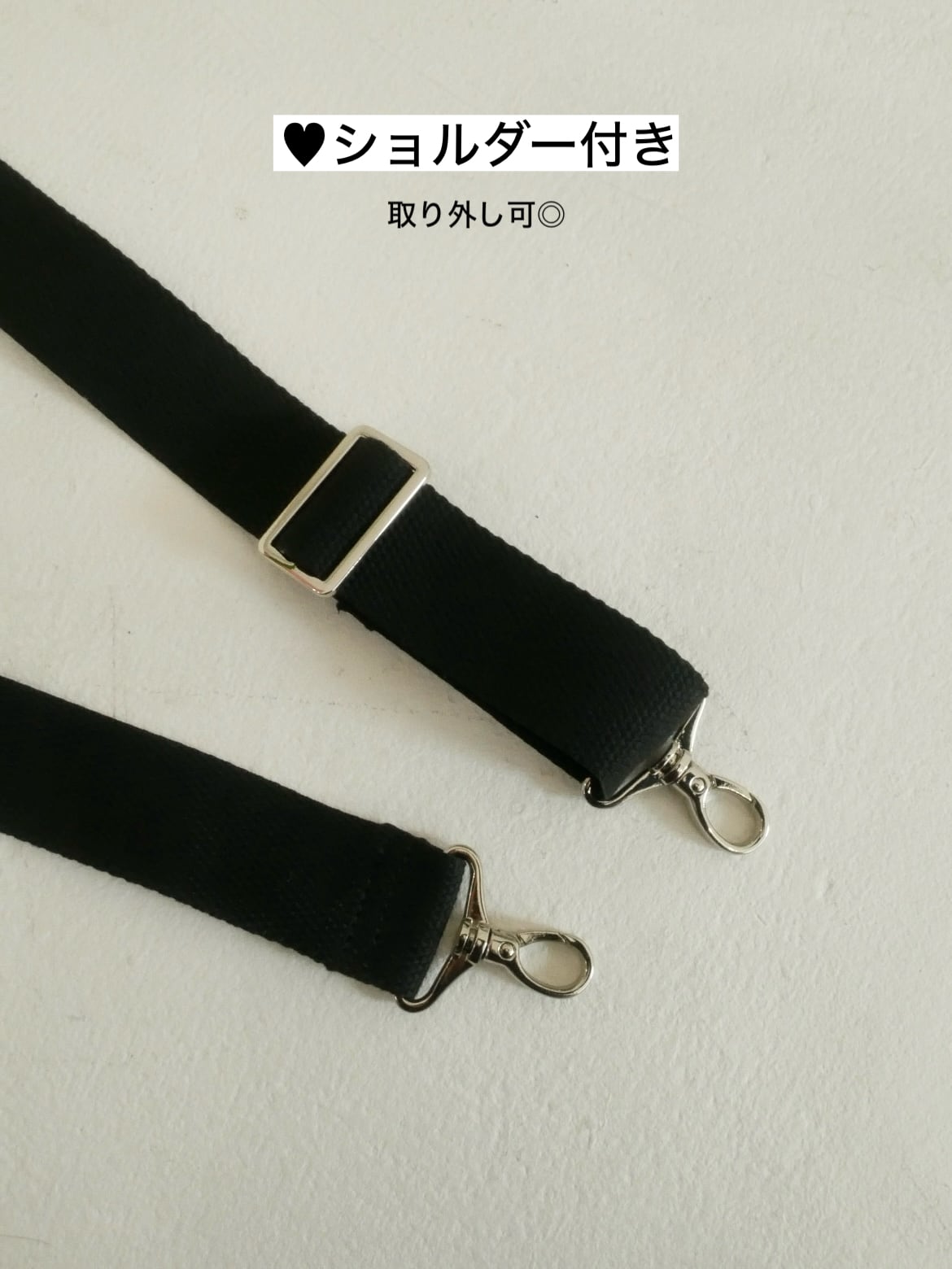 ribbon canvas tote bag〈LARGE〉