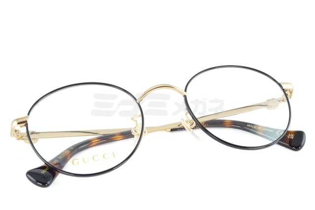 GUCCI メガネ GG1472OJ 002 ボストン 丸メガネ グッチ GGアイコン 日本製 鯖江 日本製 正規品-4枚目