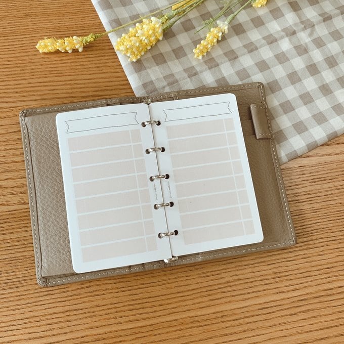 マイクロ5サイズ/フリーリストリフィル