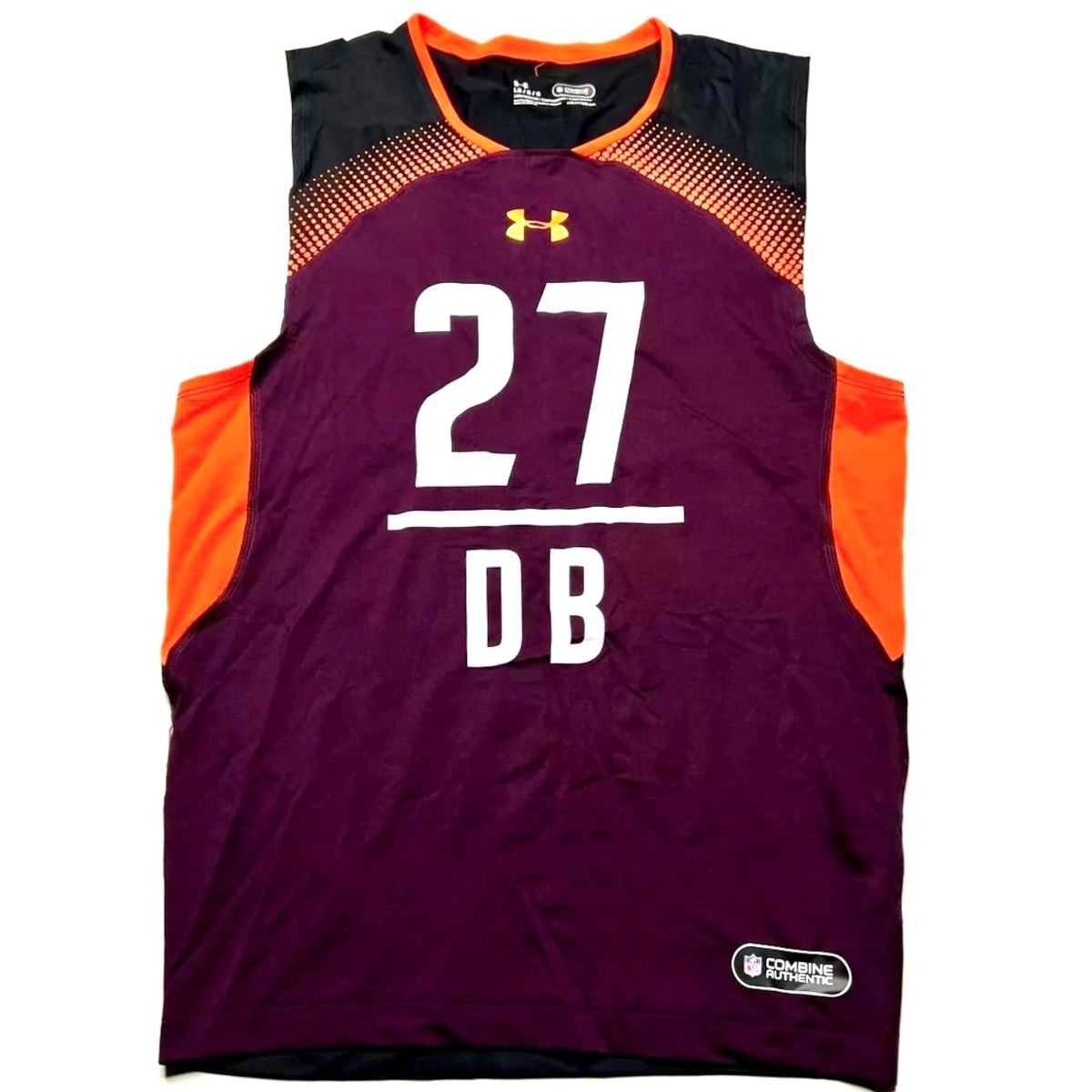NFL コンバイン 2019 UA タンクトップ #27 DB LGサイズ | END ZONE 