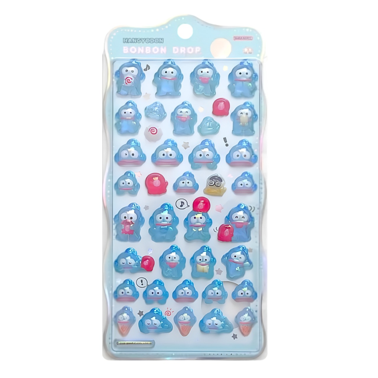 【単品販売】churukira サンリオ　ボンボンドロップシール　ハンギョドン - 1