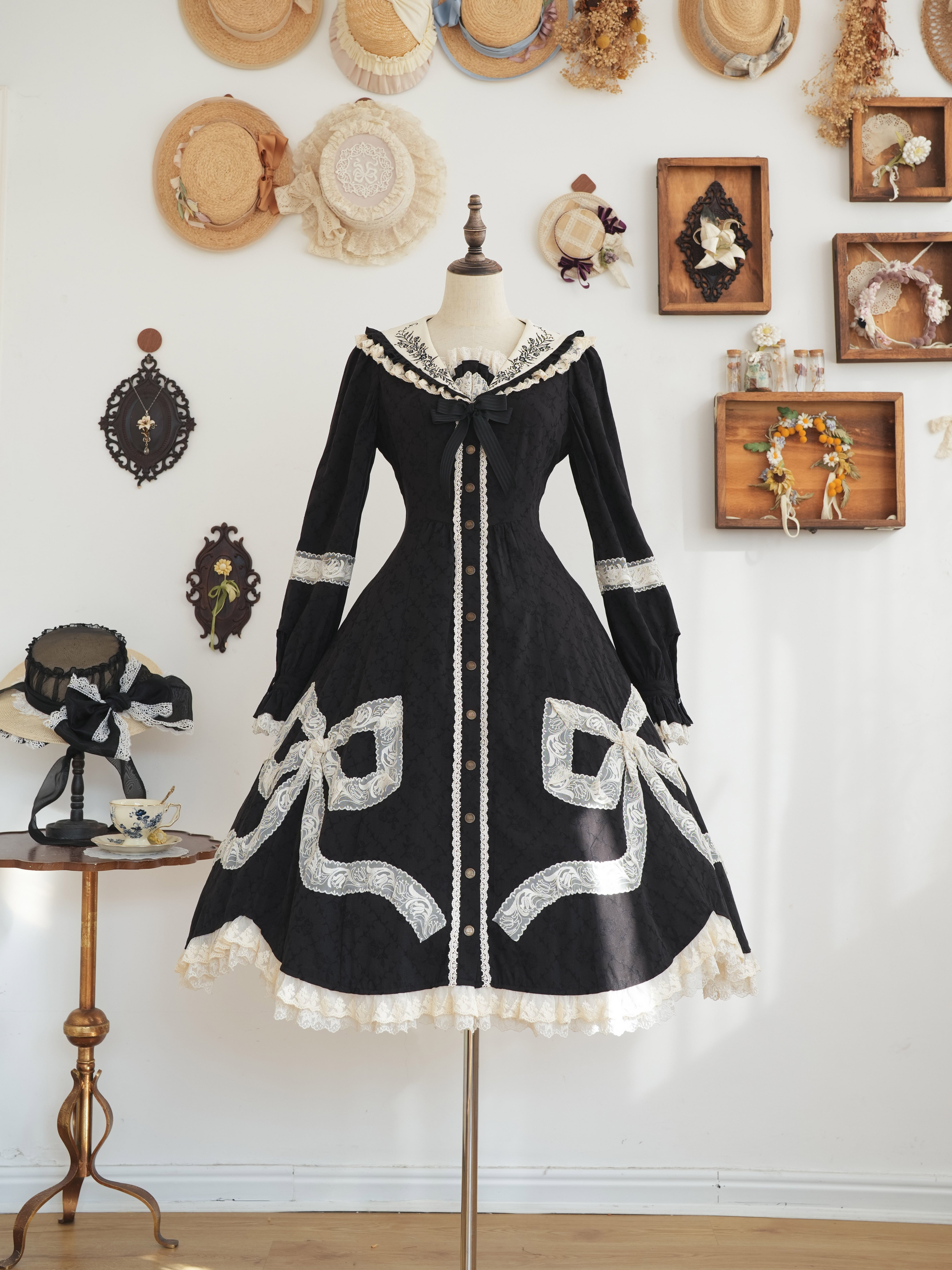 リボンフロマージュ ビッグリボンワンピース | HoshibakoWorks